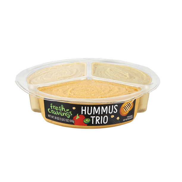 Fresh Cravings Hummus Trio for Breakroom Kitchen - Walmart