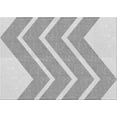 thumbnail image 1 of Ahgly Company Indoor Rectangle Patterned Battleship Gray Area Rugs, 2' x 4', 1 of 6