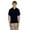Black, variant on G880B Youth 50/50 Jersey Polo
