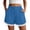 Blue Shorts for Women, variant on Women's Shorts Figure Flattering Great For Beach Vacations And Gatherings Perfect For Casual Outings And Events Gray L