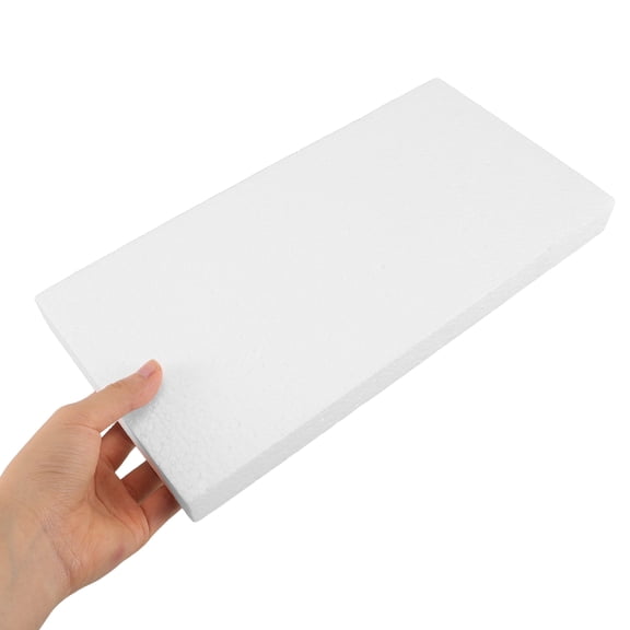 ETHZZLE 10Pcs White Foam Blocks Lightweight Polystyrene Foam for DIY Art Sculpting Floral Centerpieces and Crafts
