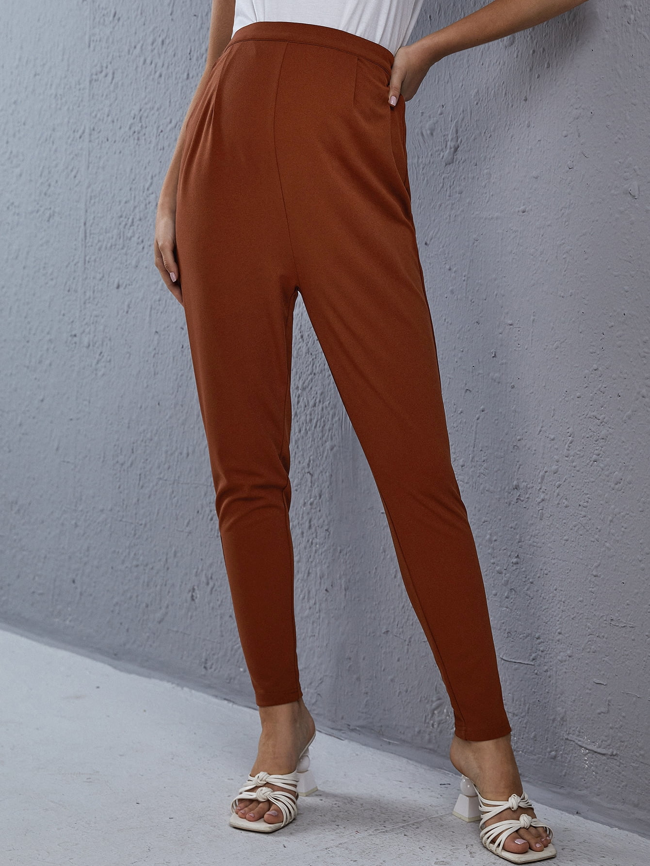 Maternity Solid High Waist Leggings XS 