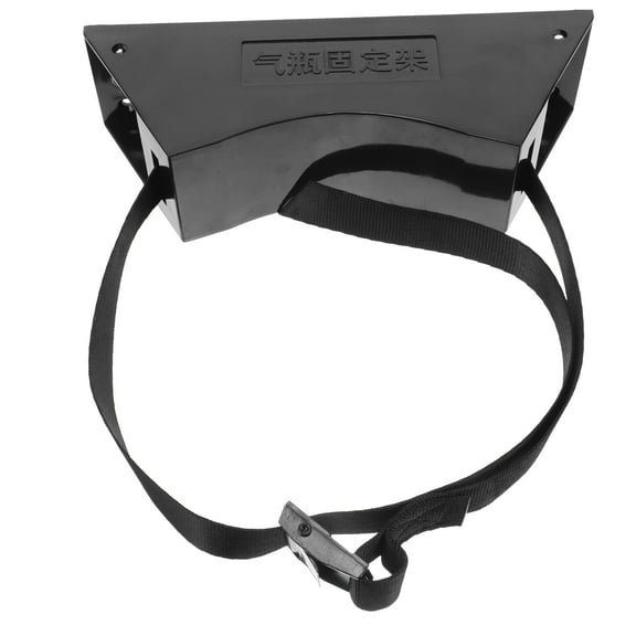 SENSETH Gas Cylinder Holder Propane Tank Holder Wall Mount Gas Cylinder Holder with Fixing Strap