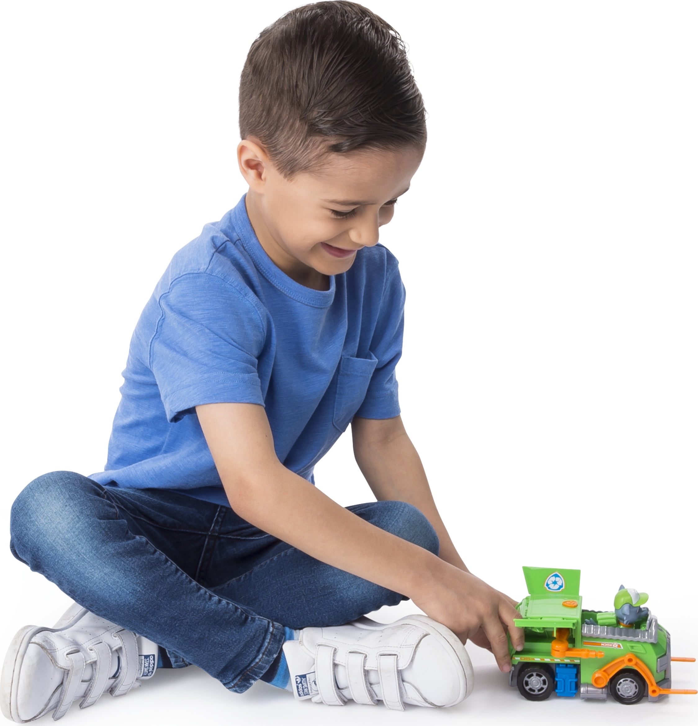 PAW Patrol – Rocky's Transforming Recycle Truck with Pop-out Tools and  Moving Forklift, for Ages 3 and Up 