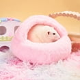thumbnail image 2 of Guinea Pig Warm Bed Hamster Nest Sleeping House Soft Cozy Small Pet Cave for Guinea Pigs Hedgehogs Squirrels, 2 of 5