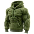 thumbnail image 1 of GFHFHITJ Chandail à Capuchon en Flanelle Vintage pour Hommes, Coupe Ajustée, en Molleton, Style de Rue, Chaud, 1 of 6