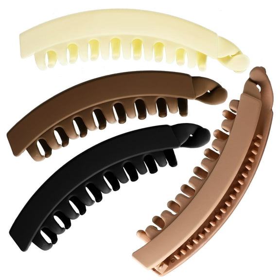 ibasenice 1 Set Hair Banana Clips Stylish for Women Everyday Use