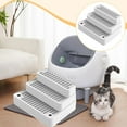 thumbnail image 6 of Litter Box Ramp Cat Stair Footboard Washable with Non Slip Feet for Indoor Elderly Cats and Kittens, 6 of 9