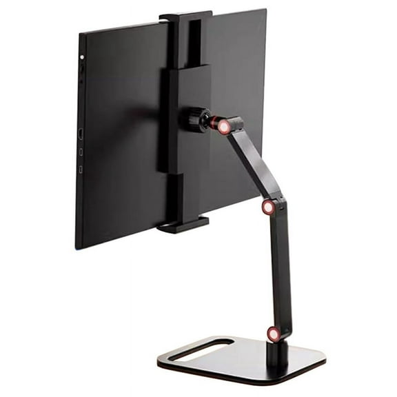 Portable Monitor Holder Tablet Stand Adjustable Desktop Clamp