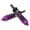 Purple, variant on NFTIGB 2Pcs Front Rear Aluminum Alloy Shock Absorbers for JLB 1/10 RC Car Truck Series, Replacement Parts (Silver)