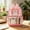 Pink, variant on PVC Transparent Fashionable Backpack With Handle Outdoor Travel Large Capacity Backpack Student School Backpack Beach Bag Suitable For Daily Commuting Use