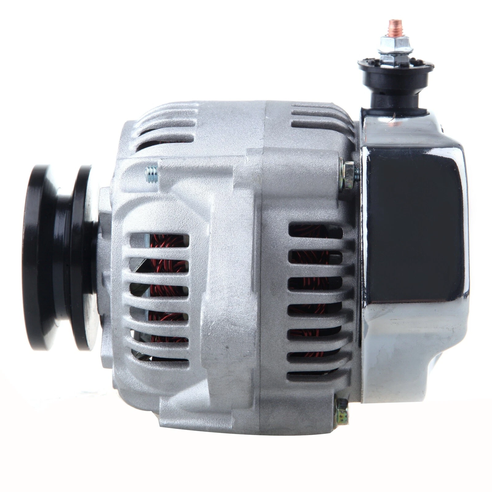 NURATIT Alternator Replacement for Generator Assembly Chevy Mini Denso Street Rod Race 400-52062 12180-SEN