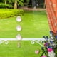 thumbnail image 5 of Campanillas de viento de cristal colgantes Prisma - Arcoíris de 12,2 pulgadas para ventanas, decoración para atrapasoles en casa, patio y jardín, 5 of 7