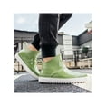 thumbnail image 4 of MAWCLOS Womens Garden Shoes Wide-Calf Rain Boots Lightweight Round Toe Waterproof Booties Slip Resistant Raining Work Shoe Green 6（W）, 4 of 4