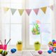 thumbnail image 3 of Decoración de Pascua con telas no tejidas decorativas, decoración de ventanas con conejito y huevo de Pascua, decoración de puertas fácil de aplicar para las festividades de primavera, 3 of 8