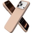 thumbnail image 1 of Compatible with iPhone 17 Pro Max Case,Slim Liquid Silicone 3 Layers Soft Gel Rubber Shockproof Protective Phone Case 6.9" with Anti-Scratch Microfiber Lining-Desert Titanium, 1 of 7