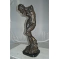 thumbnail image 5 of Eve Replica by Rodin Bronze Statue -  Size: 10"L x 10"W x 32"H., 5 of 14