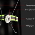 thumbnail image 2 of Soidarity Chaleco reflectante LED Luz de correr recargable Chaleco de seguridad Luz de advertencia de alta visibilidad ajustable para hombres Mujeres Ciclismo Soidarity  OD014121-00, 2 of 6