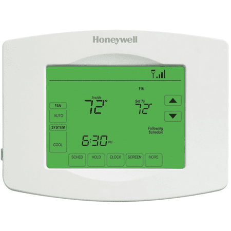 Honeywell Home RTH8580WF1007W 7-Day Wi-Fi Programmable Touchscreen Thermostat, White - Refurbished