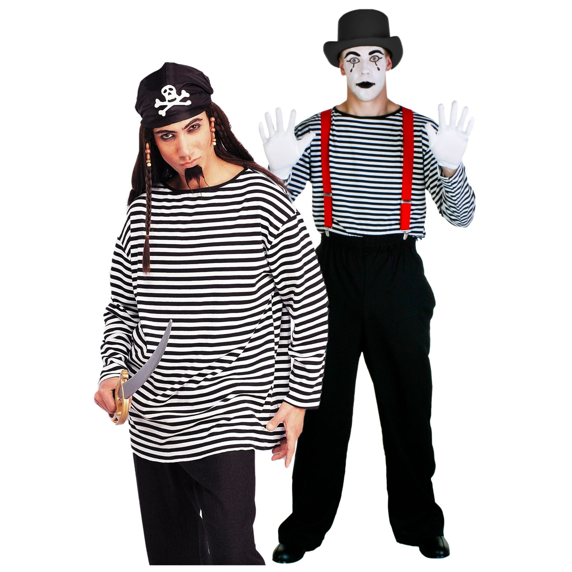 Striped Costume Shirt Walmart