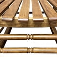 thumbnail image 4 of Patio Rocking Chair for Balcony Porch, Solid Walnut Brown Wood | Oak | Solid Wood, 4 of 9