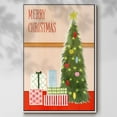 thumbnail image 2 of Christmas Stockings Collection B - Framed Gallery Wrapped Holiday Canvas - 17 x 25 - White Frame, 2 of 8