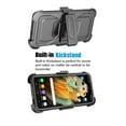 thumbnail image 4 of Njjex Phone Cases for Samsung Galaxy S21 Plus S21+ 5G 6.7" 2021, [2 Pack Temerped Glass Screen Protector] Combo Holster Belt Clip [Heavy Duty] [Kickstand] Full-Body Rugged Holster Case (Gray), 4 of 9