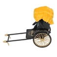 thumbnail image 4 of Retro Rickshaw Model, Rickshaw Model Simulation Nostalgic Multipurpose  For Bookshelf Gold,Dark Green, 4 of 8