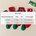 thumbnail image 3 of Lilgiuy Christmas Socks for Newborn Infants Girls Tube Ruffled Long Stockings with Bow Knot Toddlers Warm School (Army Green, 0 -2 Years), 3 of 4