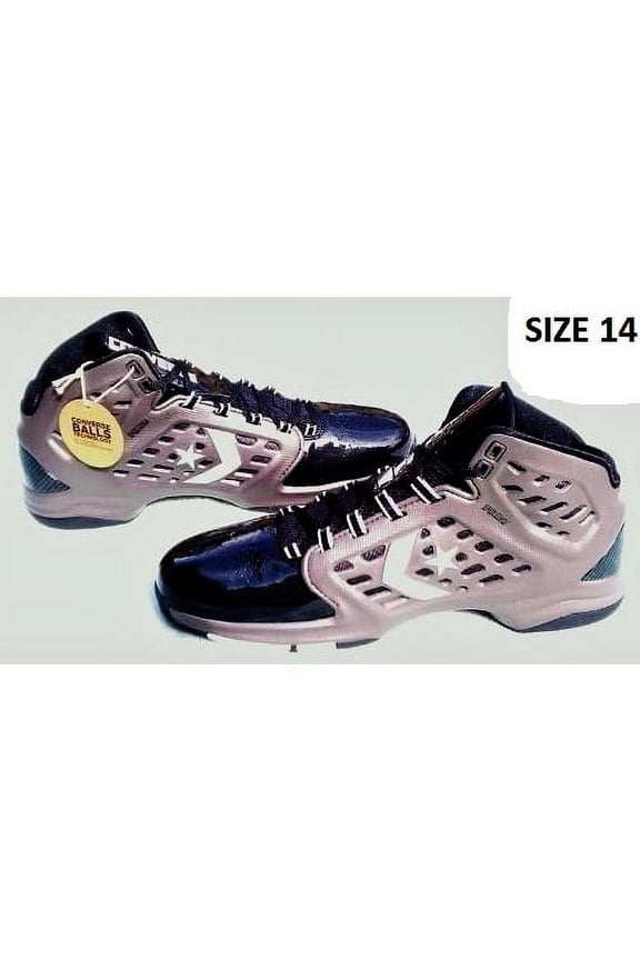 Classic Converse All Star Black/Gun Metal/Grey 127657C size 14 US