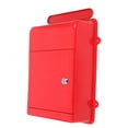 thumbnail image 5 of Dayesque Lockable Wall-Mounted Mailbox with Key, Plastic Mail Organizer for Letters, Home and Office Mail Storage Box, 5 of 9