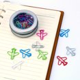 thumbnail image 4 of Metal Paper Clips Assorted Color 24Pcs 1.2x1in, 4 of 9