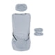 thumbnail image 2 of Fundas elásticas extraíbles para asientos de silla de oficina con fundas para reposabrazos y reposacabezas Gris plateado, 2 of 9