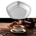 thumbnail image 2 of Chendee Stainless Steel Coffee Weighing Plate, Sauce Dish Plate, Storage Tray,C, 2 of 9