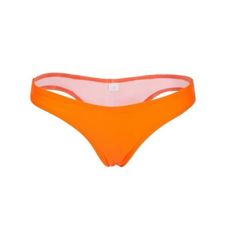 FUTATA Summer Women s Sexy Trendy Bikini Thong Bottoms  Brazil Swimwear Swimsuit Bottoms Seaside Beach Bikini Swimwear Bottoms