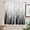 Gray, variant on Sage Green Ombre Forest Tier Curtains 24 Inch Length, Nature Landscape Pine Trees Cafe Short Curtains for Bathroom Over Sink, Small Kitchen Curtain Light Filtering Tiered Drapes 2 Panels 27.5"Wx24"L