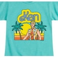 thumbnail image 3 of Barbie - Cali Sunset Ken - Girls Fitted Short Sleeve Graphic T-Shirt, 3 of 5
