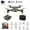 Yellow, variant on S6 Pro Drone with HD Camera, RC Airplanes, Brushless Motor ,Four-Sided Obstacle Avoidance Fixed Height, ,Four-Axis Aircraft ,for Adults and Kids, 3 Battery