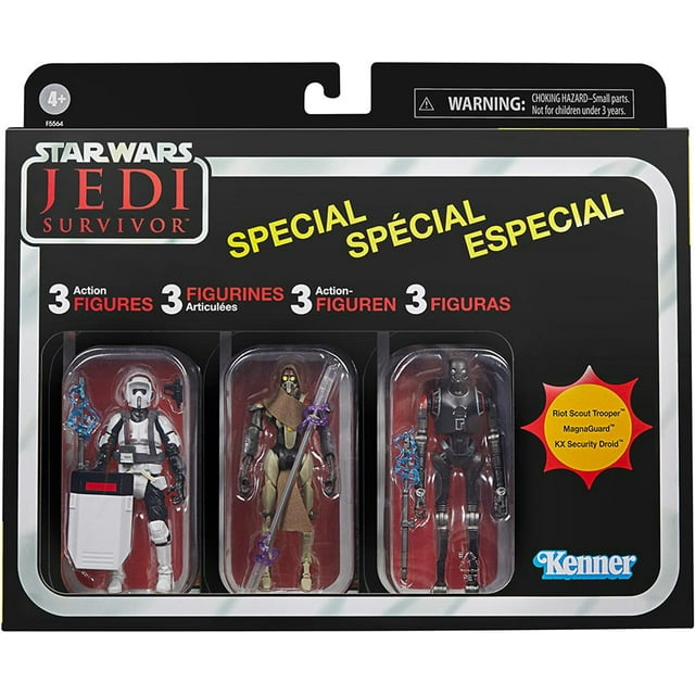 Star Wars The Vintage Collection 3.75 Inch Action Figure Multipack - Jedi Survivor