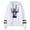 White, variant on Jey Uso Yeet Pose Pullover Hoodie Long Sleeve Pocketless Women Men Casual Sweatshirt