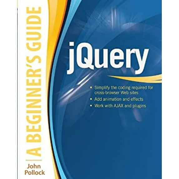 Pre-Owned Jquery: A Beginner's Guide (Paperback) 0071817913 9780071817912