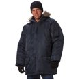 thumbnail image 1 of Rothco Men's Water-Repellent Snorkel Swim Parka, Navy Blue, Small, 1 of 4