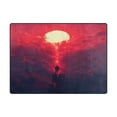 thumbnail image 3 of Sunrise 80''x58'' Extra Large Plush Memory Foam Rug, Soft, Absorbent, Non Slip, 3 of 7
