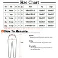 thumbnail image 3 of Fleece Lined Cargo Pants for Men with Pockets Straight Leg Trousers Mens Casual Solid Color Thermal Warm Elastic Waist Hiking Work Pant, 3 of 5