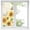 Off White, variant on Yellow Sunflowers Window Privacy Film, Vintage Country Flowers Butterfly Wood Board Static Cling UV Sun Blocking Heat Control Window Tint Day and Night, Non-Adhesive One Way Privacy Cover 23.6''x59''