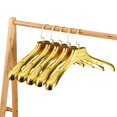 thumbnail image 2 of Percha de plástico antideslizante para tienda de ropa dorada, percha para ropa, perchero para pantalones, pinza para pantalones de hombre y mujer, soporte para ropa de adultos, 2 of 5