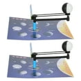 thumbnail image 1 of Juego de 2 equipos de montaje de experimentos para niños, modelo de fase lunar, juguete de enseñanza de ciencias DIY, 1 of 5