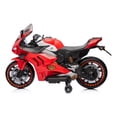 thumbnail image 3 of Moto Eléctrica Para Niños Aeiou Bdx018 Con Rueditas Rojo, 3 of 5