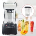 thumbnail image 3 of 2600W Heavy-Duty Commercial Blender With Shield Quiet Sound Enclosure Stainless Steels 1.8L 110V 23000r/Min for Homes, Offices, Hotels, 3 of 17
