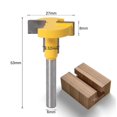 thumbnail image 2 of LOVIVER 6mm Shank Carbide T Slot Router Bits Wood Milling Cutter Woodworking DIY, 2 of 8
